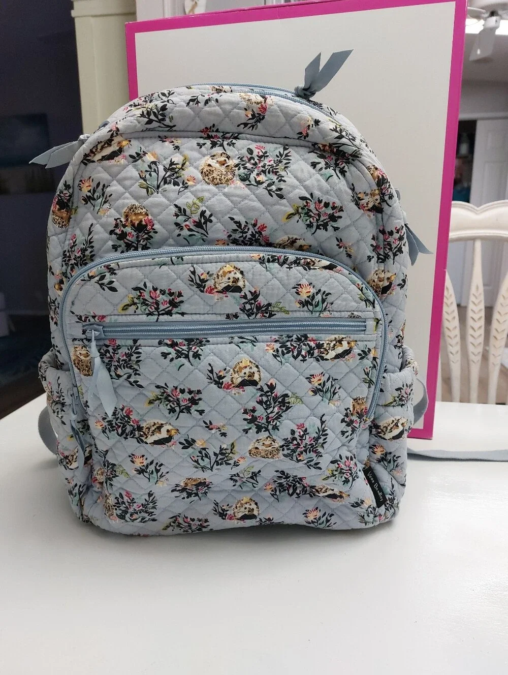 Vera Bradley Campus Backpack Hedgehog Wild